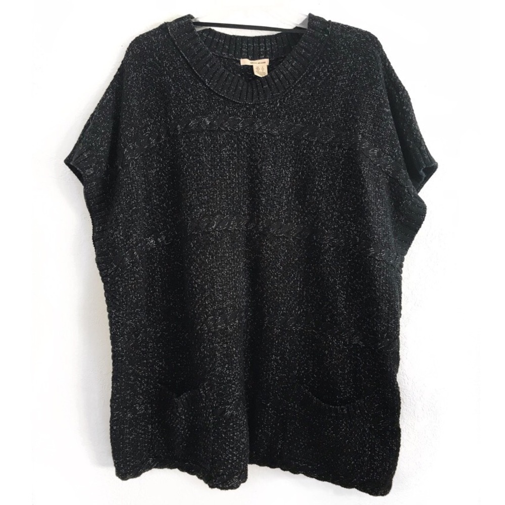 DKNY Jeans Black Knit Sweater